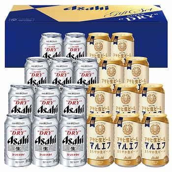 アサヒ スーパードライ・アサヒ生ビールダブルセット (MFW-5)